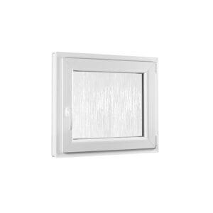 Skladova-okna Jednokřídlé pl. okno otvíravo-sklopné pravé sklo kůra 500 x 500 mm barva bílá