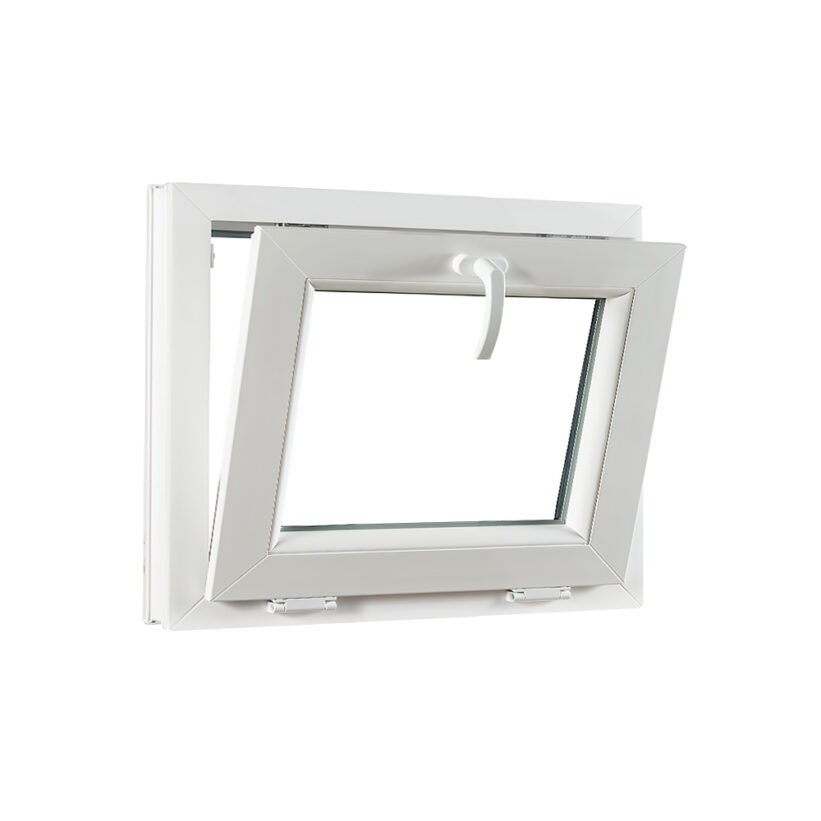 Skladova-okna Sklopné plastové okno PREMIUM 600 x 550 mm barva bílá