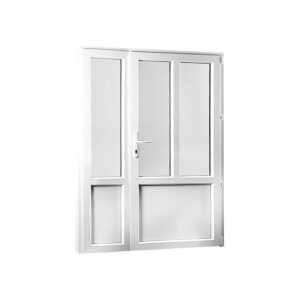 Skladova-okna Vedlejší vchodové dveře dvoukřídlé pravé PREMIUM - 1480 x 2080