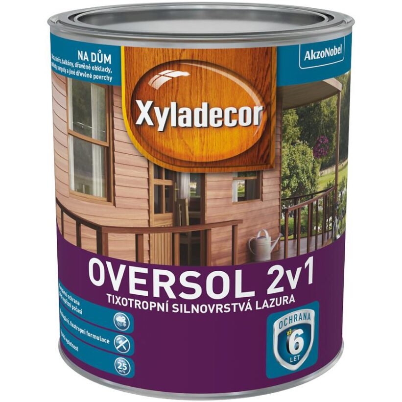Xyladecor Oversol lískový ořech 0